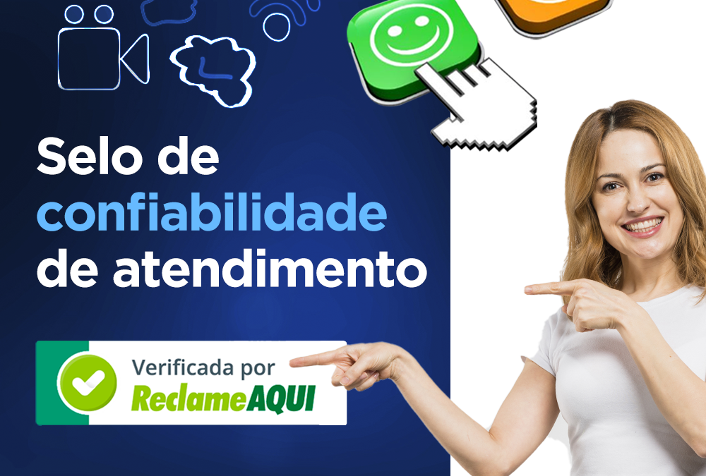 Selo de verificação Reclame Aqui