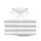 Imagem camisas dobradas