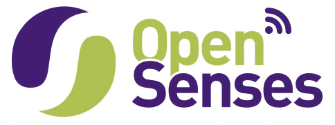 logo opensenses Logotipo da empresa OpenSenses. Trata-se de uma identidade nas cores roxa e verde. A palavra “Open” está acima da “Senses”. Do lado esquerdo, há uma forma abstrata verde e roxa, no formato circular.