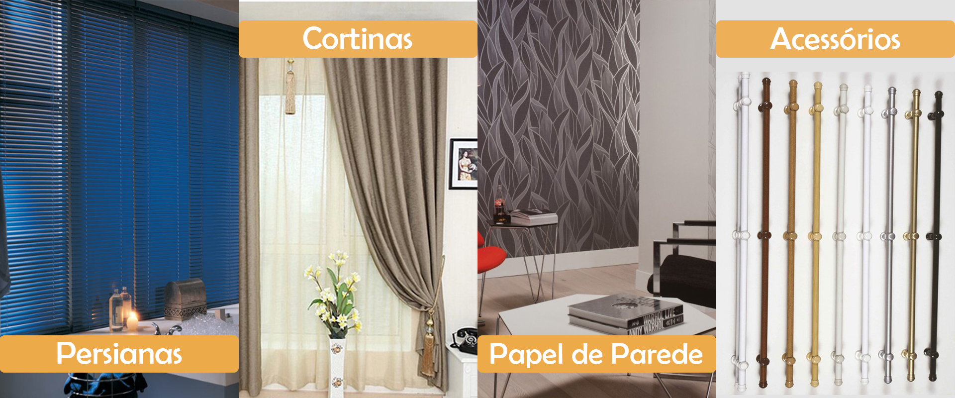Cortinas e Persianas