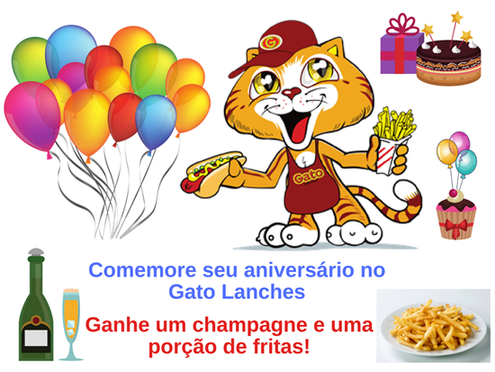 Promoção Aniversariantes!